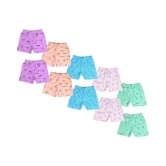 Sathiyas akash Assorted 100% cotton Printed baby  Drawer - Pack of 10 - None