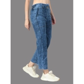 DKGF Fashion - Blue Denim Regular Fit Womens Jeans ( Pack of 1 ) - None