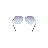 Blue Pilot Rimmed Sunglasses (M258BU6V)