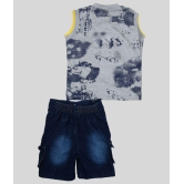 Zadmus Baby Boys Cotton T - Shirt & Denim Shorts - 18-24 Months