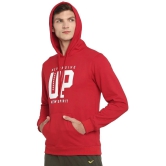 YUUKI Red Polyester Fleece Sweatshirt - XXL