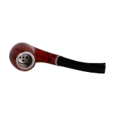 JMALL Brown 11 cm Wooden Pipe - Pack of 1