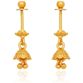 Drashti Collection Golden EarCuff Earrings ( Pack of 2 ) - Golden