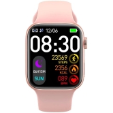 VERONIC SmartWatch with BT Calling, HD Display Pink Smart Watch