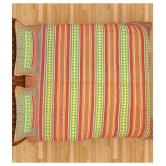 UniqChoice King Cotton Stripes Bed Sheet