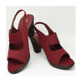 Dream Makers - Red Women's Sandal Heels - None