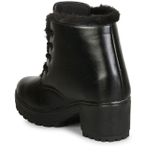 Ishransh - Black Women's Ankle Length Boots - None