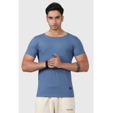 Fuaark Blue Cotton Slim Fit Mens Sports T-Shirt ( Pack of 1 ) - None