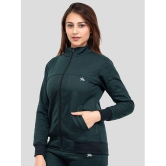 YHA Fleece Womens Zippered Sweatshirt ( Green ) - None