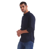 Ruggers 100 Percent Cotton Blue Shirt - None