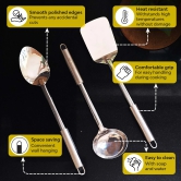 Stainless Steel Cooking Essentials |  5Pc Kitchen Tool Set