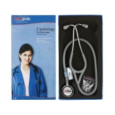 Healthgenie HG-404G Aluminium Double Diaphragm Stethoscope 65 cm Cardiology Grey