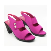 Dream Makers - Pink Women's Sandal Heels - None