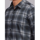 Paul Street Polyester Slim Fit Checks Full Sleeves Mens Casual Shirt - Black ( Pack of 1 ) - None