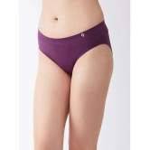 C9 Airwear Purple Nylon Solid Womens Bikini ( Pack of 3 ) - None