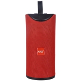 MZ M211 10 W Bluetooth Speaker Bluetooth V 5.0 with SD card Slot Playback Time 6 hrs Red - Red