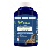 WEHEAL FLAXIARK COLD PRESSED FLAXSEED OIL 1000MG Capsule 1000 mg