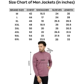 YHA Fleece Mens Casual Jacket - Purple ( Pack of 1 ) - None