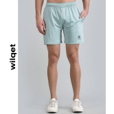 Mens Activewear Running Shorts-Sky Blue / XXL