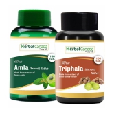 Herbal Canada Amla(100Tab) + Triphala(100Tab) Tablet 200 no.s Pack Of 2