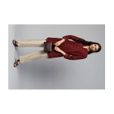 HIGHLIGHT FASHION EXPORT - Maroon Rayon Women''s Straight Kurti ( Pack of 1 ) - None