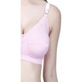 Elina Pink Cotton Non Padded Womens Minimizer Bra ( Pack of 1 ) - None