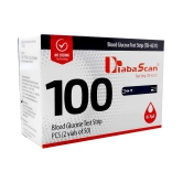 DiabaScan blood glucose test strip Expiry March 2024