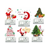 Decor Villa Christmas Switch Board Sticker ( 33 x 30 cms )