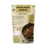 Native Pods Foxtail Millet Noodles | Not Fried, No MSG |No Maida | Pack of 1- 180g