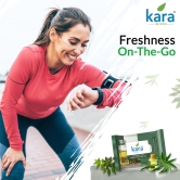 Kara Neem & Tea Tree Oil Refreshing Facial Wipes Pack of 12  (10 Pulls)