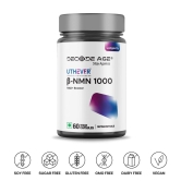 NMN Uthever 1000mg | Clinically Proven to Boost NAD+ | 60 Capsules