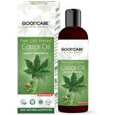 GOODCARE Pure & Natural Premium Cold Pressed Castor Oil (Arandi Oil) for Hair & Skin Care -200 ml