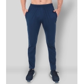 Zeffit - Blue Cotton Blend Mens Trackpants ( Pack of 1 ) - L