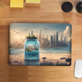 City in Jar Laptop skin-17 Inch