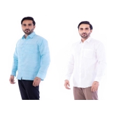 DESHBANDHU DBK 100 Percent Cotton Regular Fit Solids Mens Casual Shirt - Multi ( Pack of 1 ) - None