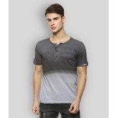 Campus Sutra - Grey Cotton Regular Fit  Mens T-Shirt ( Pack of 1 ) - None