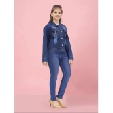 Aarika Navy Blue Denim Girls Denim Jackets ( Pack of 1 ) - None