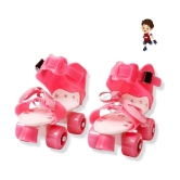 sevriza Age Group 3-15 Years pink Roller Skates For Kids