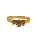 Traditional Indian Gold Plated Temple Belt Vaddanam Kamarband for Women