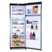 Godrej 290 L 3 Star Convertible Freezer 6-In-1 With Nano Shield Technology Inverter Frost Free Double Door Refrigerator (RX EONVIBE 306C 35 HCIF SL BS, Silver Blossom)