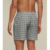 Checkmate Combed Cotton Boxers Steely L