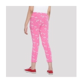 Ariel - Pink Cotton Girls Leggings ( Pack of 3 ) - None