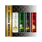 Latibule “Futuristic scent Deodorant Spray & Perfume for Unisex 60 ml ( Pack of 4 )