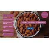 NUTICIOUS - California Almonds (Badam), Walnut(Akhrot) dryfruit, 450 Gm X 2..