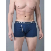 Pack of 3 Dollar Bigboss Assorted Solid Cotton Blend Men Trunk - None