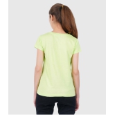 ferocious - Sea Green Cotton Regular Fit Women's T-Shirt ( Pack of 1 ) - None