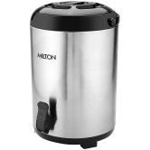 Milton Thermosteel Insulated Water Jug Stellar, Stainless Steel, 8 Litres, Silver - Silver