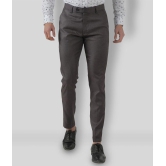 Inspire Clothing Inspiration - Grey Polycotton Slim - Fit Men's Formal Pants ( Pack of 1 ) - None