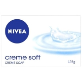 Nivea Creme Soft Soap, Enriched With Almond Oil, Ph Balanced, 125 G (Pack Of 4)