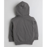 BUMZEE Grey Boys Full Sleeves Hooded Sweatshirt Age - 18-24 Months - None